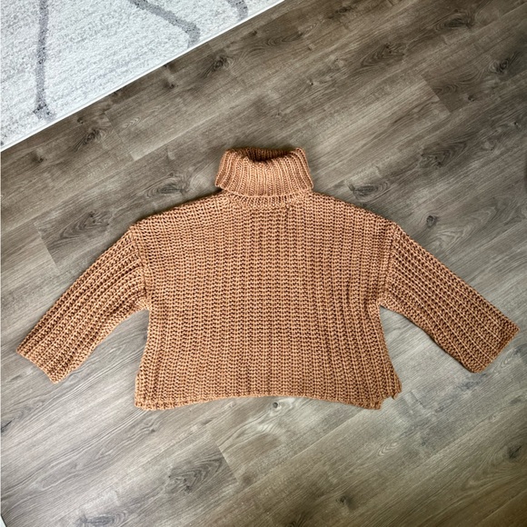 Zara Camel Knit Sweater Small with tags - Picture 10 of 13